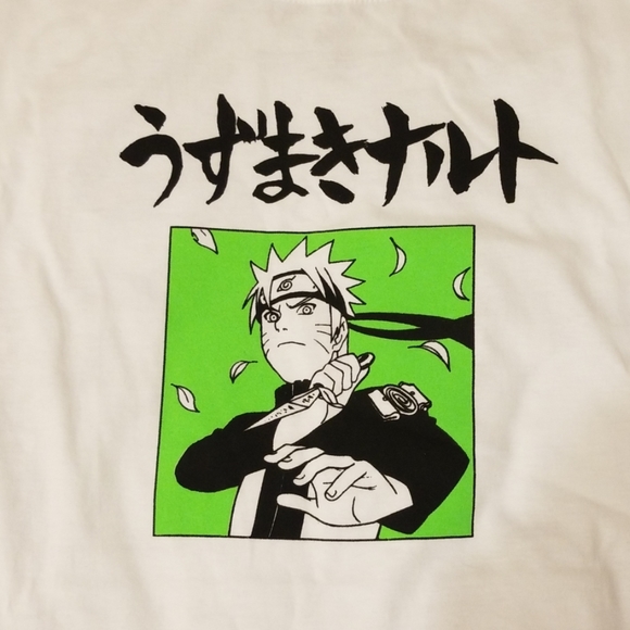 Naruto Shippuden 20th Anniversary Tee Shirt - Picture 1 of 4